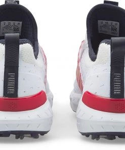 PUMA Men's IGNITE Articulate Love H8 Golf Shoes White/red/navy -Golf Shoes Sales 2022 unnamed file 1001