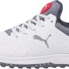 PUMA ProAdapt Alphacat Love H8 Golf Shoes For Men White/silver -Golf Shoes Sales 2022 unnamed file 1009
