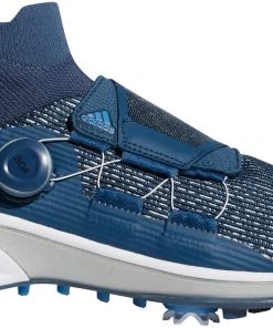 Adidas Men's ZG21 Motion Primgreen Mid Cut BOA Golf Shoes Navy