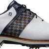 FootJoy X Harris Tweed Men's Premiere Series Packard Golf Shoes White/multi -Golf Shoes Sales 2022 unnamed file 1031