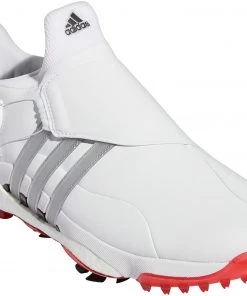 Adidas Men's Tour360 Infinity BOA Golf Shoes White/red -Golf Shoes Sales 2022 unnamed file 1049