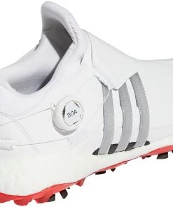 Adidas Men's Tour360 Infinity BOA Golf Shoes White/red -Golf Shoes Sales 2022 unnamed file 1050