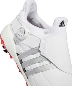 Adidas Men's Tour360 Infinity BOA Golf Shoes White/red -Golf Shoes Sales 2022 unnamed file 1051
