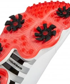 Adidas Men's Tour360 Infinity BOA Golf Shoes White/red -Golf Shoes Sales 2022 unnamed file 1052