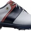 FootJoy Men's DryJoys Premiere Series Summer Classic Pack Golf Shoes White/navy/orange -Golf Shoes Sales 2022 unnamed file 1054