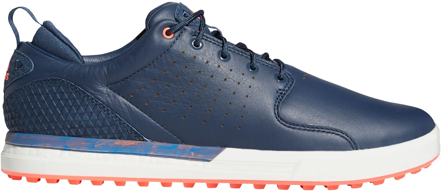 Adidas Men's Flopshot Spikeless Golf Shoes Navy 3 Adidas Men's Flopshot Spikeless Golf Shoes Navy