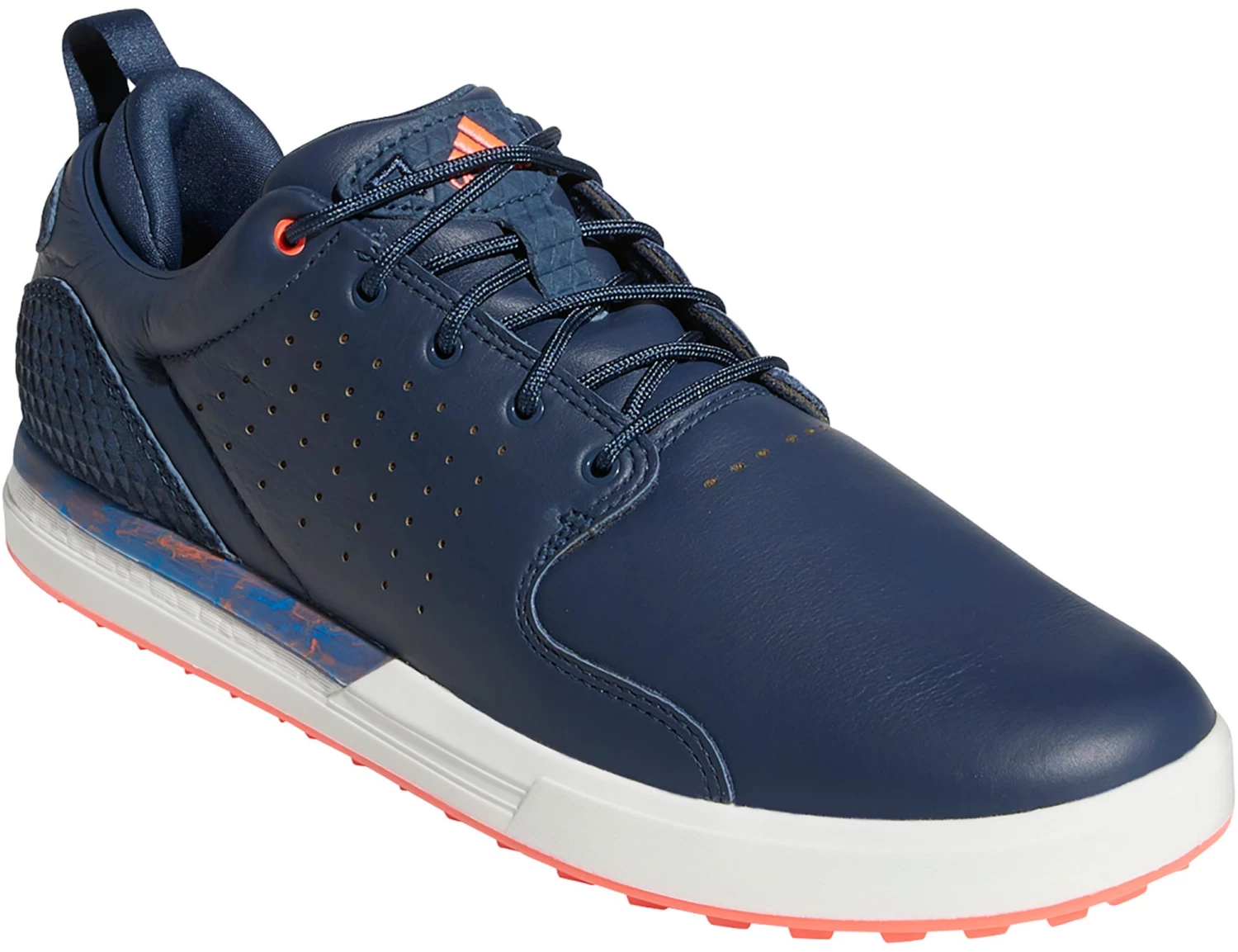Adidas Men's Flopshot Spikeless Golf Shoes Navy 7 Adidas Men's Flopshot Spikeless Golf Shoes Navy - Image 5