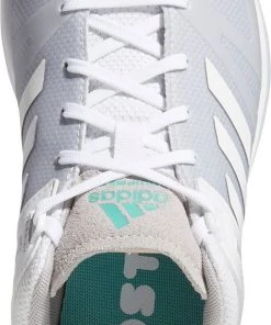 Adidas Women's EQT Spikeless Golf Shoes White/acid Mint -Golf Shoes Sales 2022 unnamed file 1112