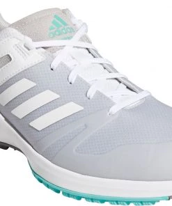 Adidas Women's EQT Spikeless Golf Shoes White/acid Mint -Golf Shoes Sales 2022 unnamed file 1114