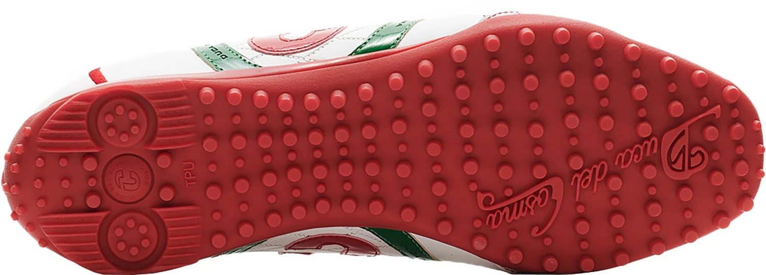 Duca Del Cosma Men's Kuba Golf Cleats White/navy 4 Duca Del Cosma Men's Kuba Golf Cleats White/navy - Image 2