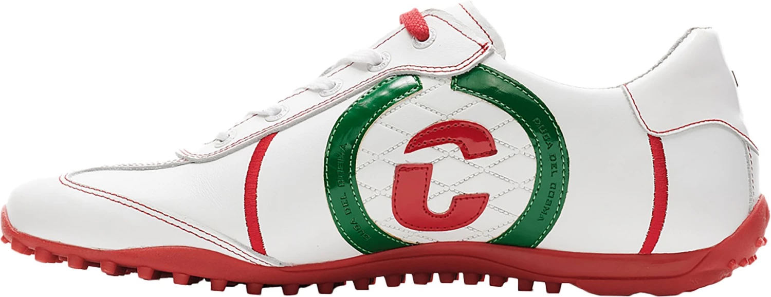 Duca Del Cosma Men's Kuba Golf Cleats White/navy 5 Duca Del Cosma Men's Kuba Golf Cleats White/navy - Image 3