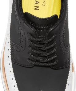 Cole Haan Men's Original Grand Tour Oxford Golf Shoes Black/white -Golf Shoes Sales 2022 unnamed file 1171