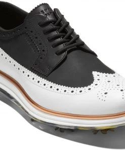 Cole Haan Men's Original Grand Tour Oxford Golf Shoes Black/white -Golf Shoes Sales 2022 unnamed file 1172