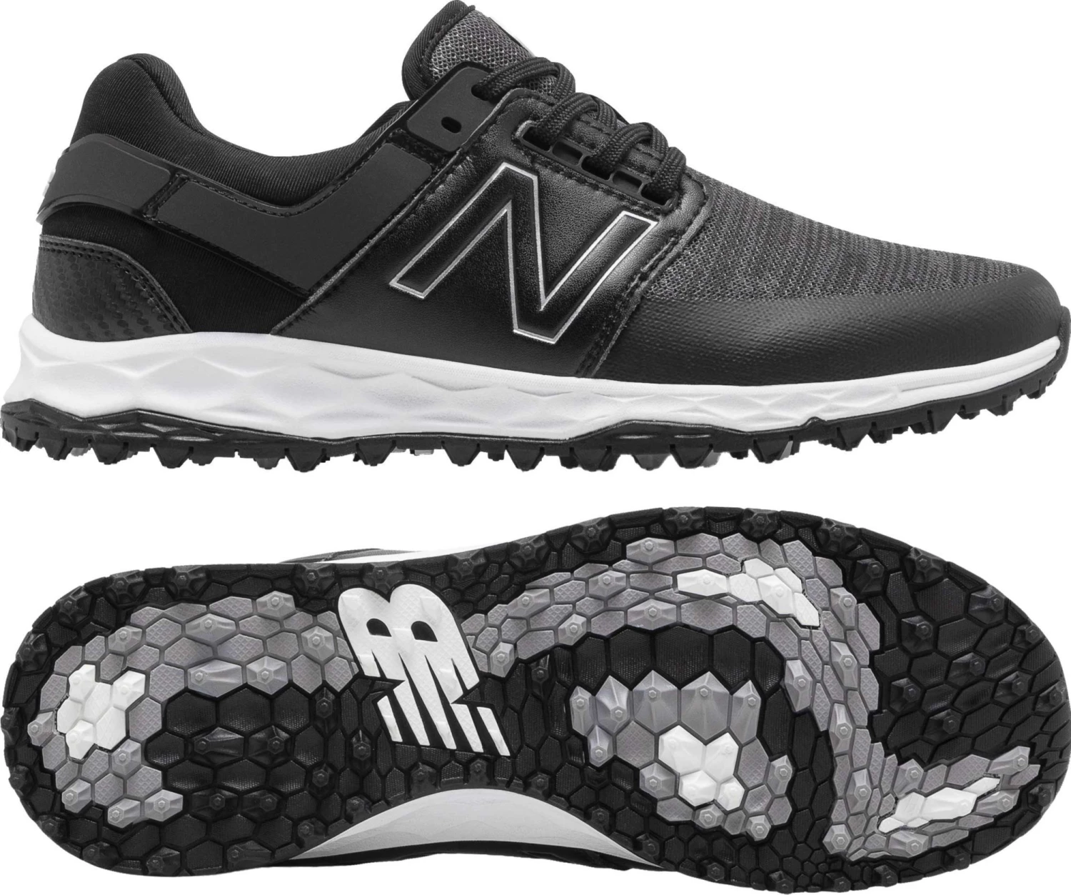 New Balance Women's Fresh Foam LinksSL Golf Shoes Black 3 New Balance Women's Fresh Foam LinksSL Golf Shoes Black