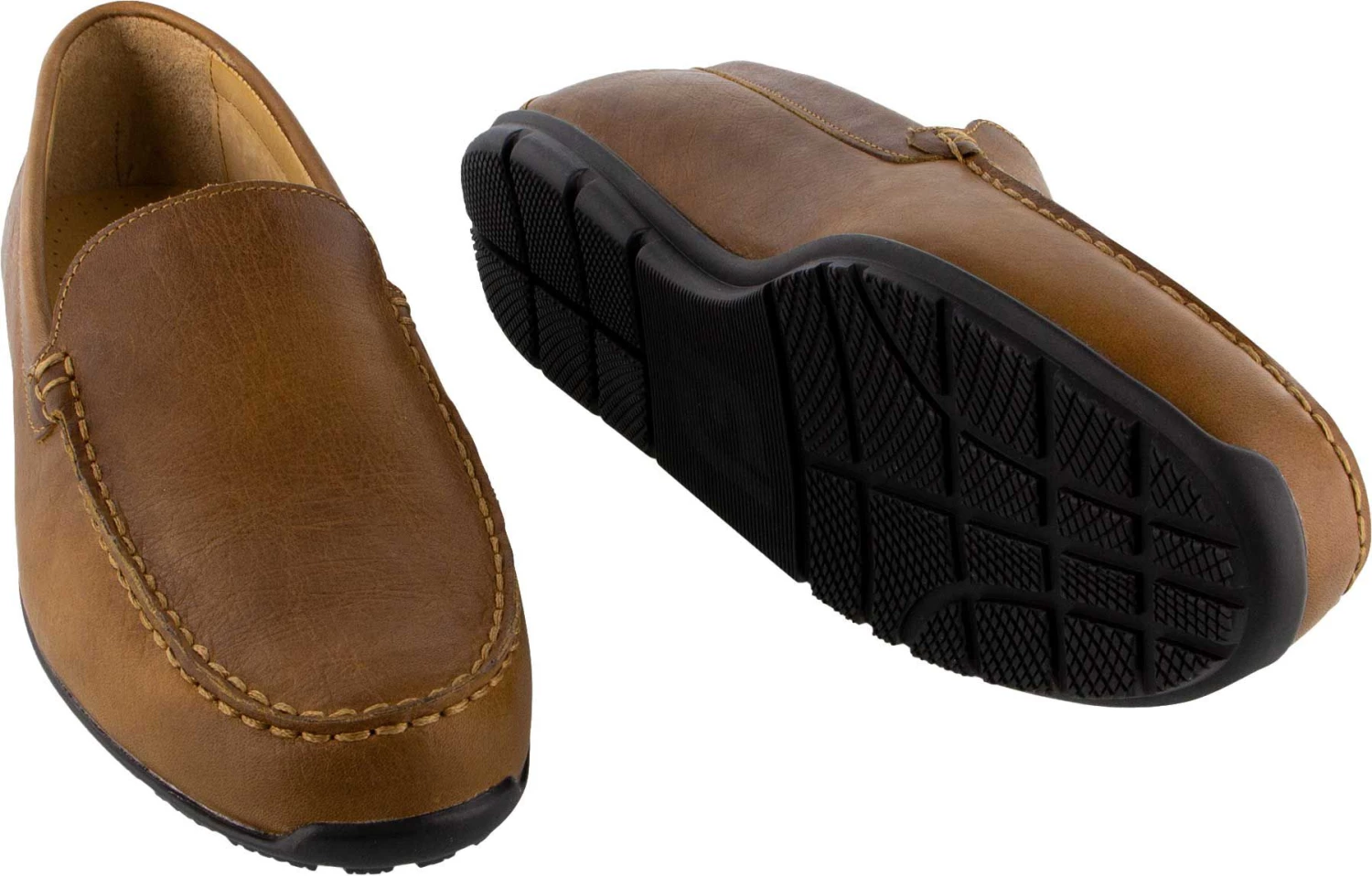 FootJoy Men's Leather Club Casuals Driving Moccasins Black 4 FootJoy Men's Leather Club Casuals Driving Moccasins Black - Image 2