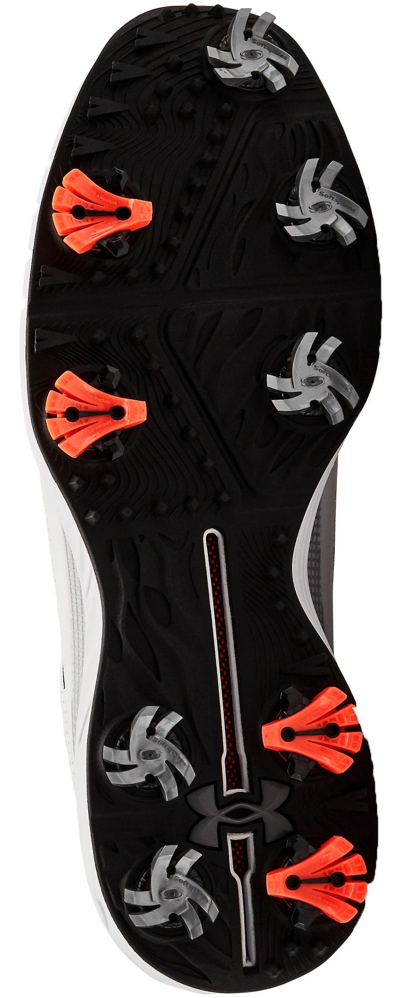 Under Armour Men's HOVR Matchplay Golf Shoes White/black 4 Under Armour Men's HOVR Matchplay Golf Shoes White/black - Image 2