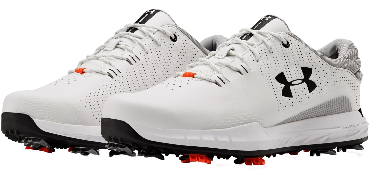 Under Armour Men's HOVR Matchplay Golf Shoes White/black 6 Under Armour Men's HOVR Matchplay Golf Shoes White/black - Image 4