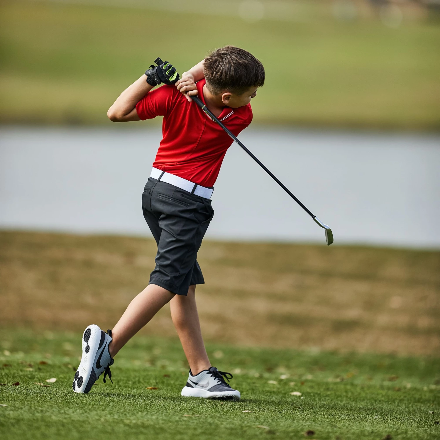 Nike Youth Roshe G Golf Shoes For Girls' Black 11 Nike Youth Roshe G Golf Shoes For Girls' Black - Image 9