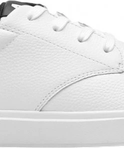 Cuater By TravisMathew Men's The Wildcard Leather Golf Shoes White