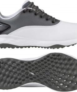 PUMA Men's GRIP FUSION Golf Shoes White/grey