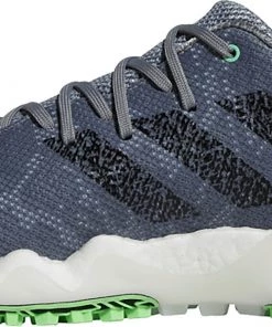 Adidas Men's CODECHAOS 22 Golf Shoes Black/white/green -Golf Shoes Sales 2022 unnamed file 14