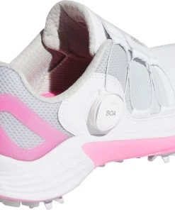 Adidas Women's ZG21 Boa Golf Shoes White/screaming Pink -Golf Shoes Sales 2022 unnamed file 1457