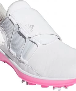 Adidas Women's ZG21 Boa Golf Shoes White/screaming Pink -Golf Shoes Sales 2022 unnamed file 1458