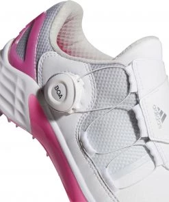 Adidas Women's ZG21 Boa Golf Shoes White/screaming Pink -Golf Shoes Sales 2022 unnamed file 1459