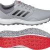 Adidas Men's CP Traxion SL Golf Shoes Grey/red -Golf Shoes Sales 2022 unnamed file 1488