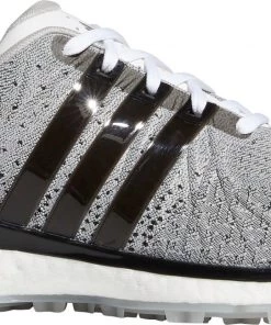 Adidas Men's Tour360 XT-SL Spikeless Textile Golf Shoes Black/grey