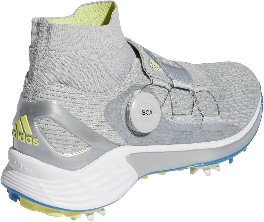 Adidas Women'sZG21 Motion Primegreen BOA Mid Cut Golf Shoes Grey/blue 8 Adidas Women'sZG21 Motion Primegreen BOA Mid Cut Golf Shoes Grey/blue - Image 6