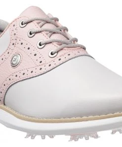 FootJoy Women's Traditions 22 Golf Shoes Grey/pink -Golf Shoes Sales 2022 unnamed file 158