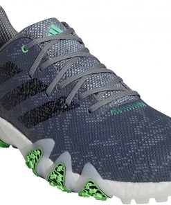 Adidas Men's CODECHAOS 22 Golf Shoes Black/white/green -Golf Shoes Sales 2022 unnamed file 16