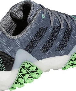 Adidas Men's CODECHAOS 22 Golf Shoes Black/white/green -Golf Shoes Sales 2022 unnamed file 17