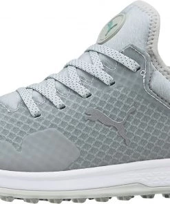 PUMA Women's ProAdapt Alphacat Golf Shoes White/pink