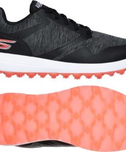 Skechers Women's GO GOLF Max Cut Golf Shoes Black/pink