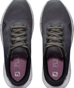 FootJoy Women's Flex Spikeless Golf Shoes Grey/purple -Golf Shoes Sales 2022 unnamed file 206
