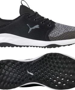 PUMA Men's GRIP FUSION Sport Golf Shoes Black/white