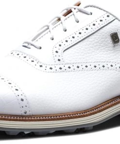 FootJoy Men's DryJoys Premiere Tarlow Golf Shoes White/navy -Golf Shoes Sales 2022 unnamed file 288