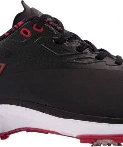 New Balance Men's Fresh Foam X Defender Golf Shoes Black/red