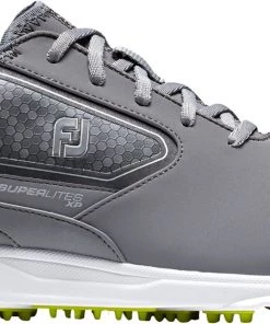 FootJoy Men's 2021 Superlites XP Spikeless Golf Shoes Grey/lime