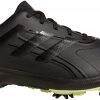 Adidas Men's Traxion Lite Max Golf Shoes Black/lime