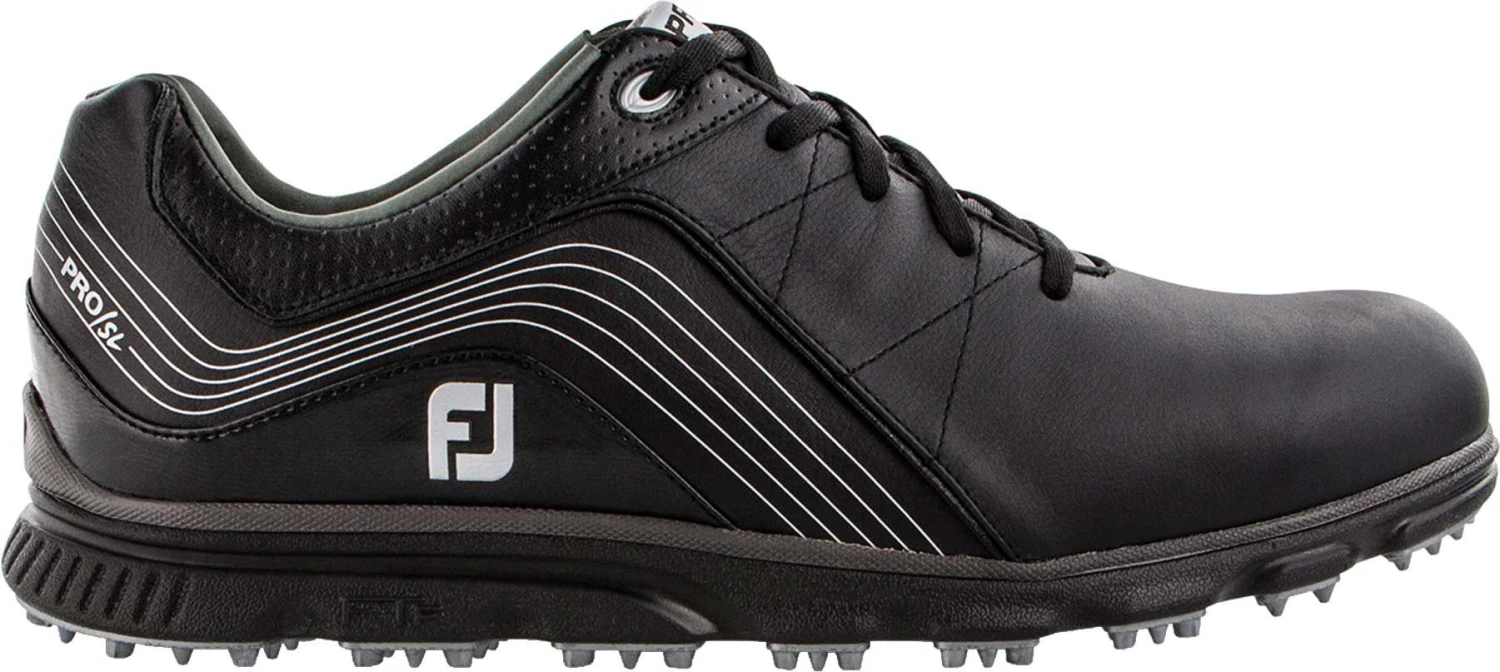 FootJoy Men's 2019 Pro/SL Golf Shoes (Previous Season Style) White/silver 3 FootJoy Men's 2019 Pro/SL Golf Shoes (Previous Season Style) White/silver