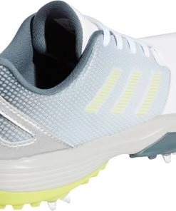 Adidas Youth ZG 21 Golf Shoes For Boys' White/acid Yellow -Golf Shoes Sales 2022 unnamed file 478