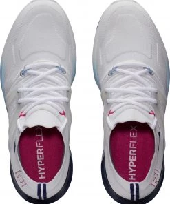 FootJoy Men's HyperFlex SeaChange 22 Golf Shoes White/blue/purple -Golf Shoes Sales 2022 unnamed file 490