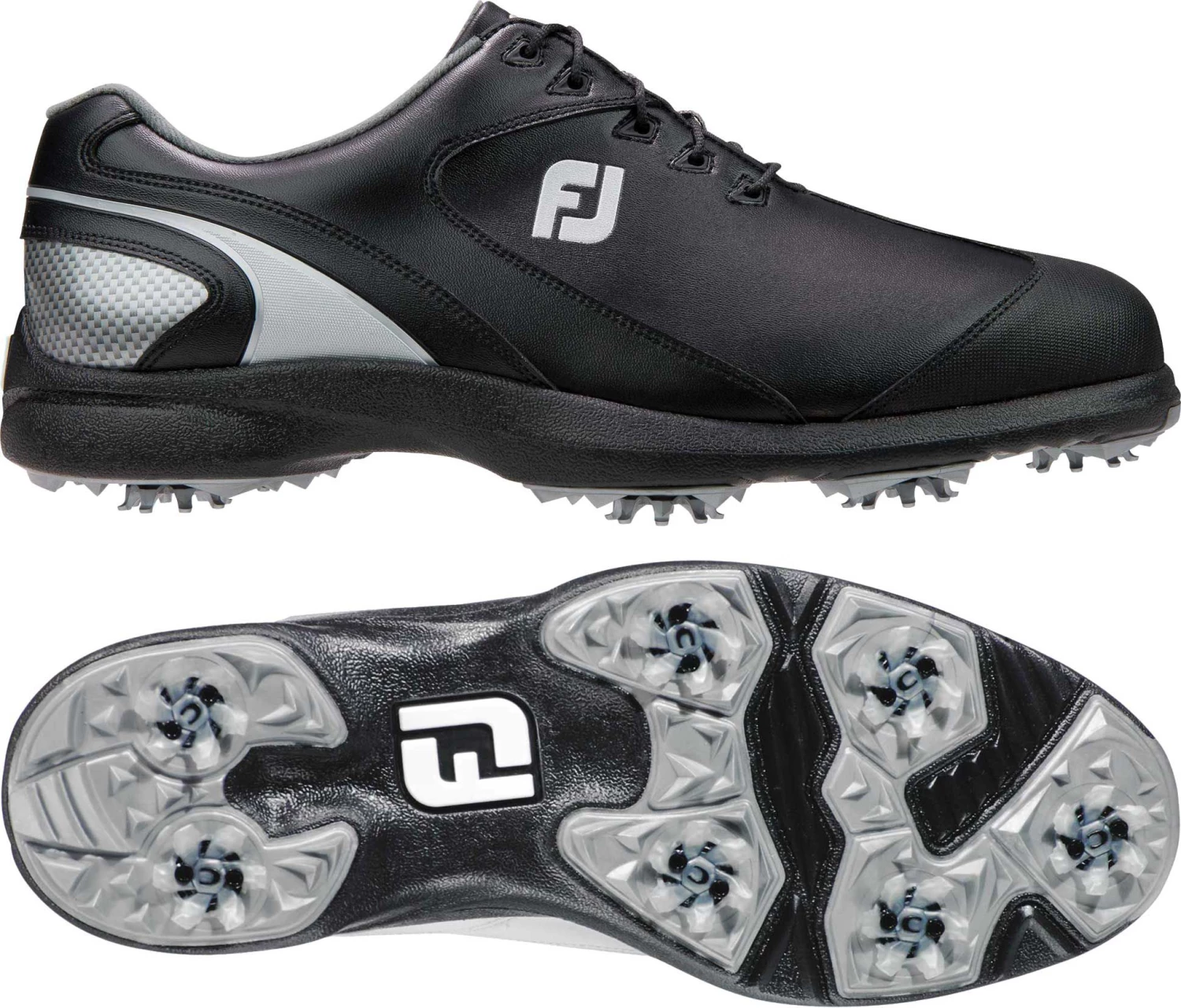FootJoy Men's Sport LT Golf Shoes (Previous Season Style) White/silver 3 FootJoy Men's Sport LT Golf Shoes (Previous Season Style) White/silver