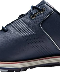 FootJoy Men's DryJoys Premiere Flint Golf Shoes Navy -Golf Shoes Sales 2022 unnamed file 546