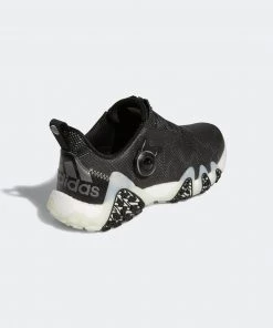 Adidas Women's CODECHAOS 22 BOA Golf Shoes Black/green/silver -Golf Shoes Sales 2022 unnamed file 593