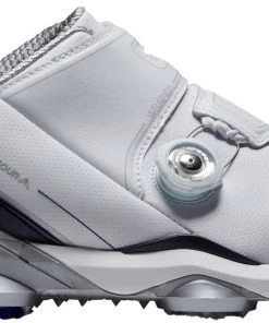 FootJoy Men's 2022 Tour Alpha Double BOA Golf Shoes White/navy