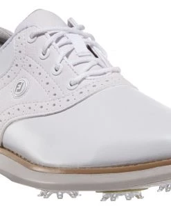 FootJoy Women's Traditions 21 Golf Shoes White/blue -Golf Shoes Sales 2022 unnamed file 628